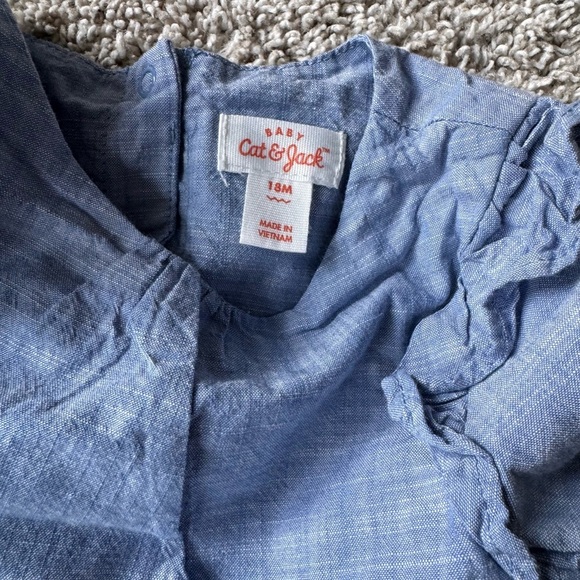 Toddler gir 2-piece fall outfit Long Sleeve top floral Leggings – Size 18 Months - Picture 7 of 12